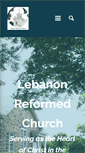 Mobile Screenshot of lebanonreformedchurch.org